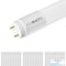 Nuwatt 4 FT LED T8 Tube Light T10 T12 Hybrid Type A+B 4000K Cool White 18W High Brightness 2200LM 30PK NW-T8F-4-18W-40K-30P - alternate 1